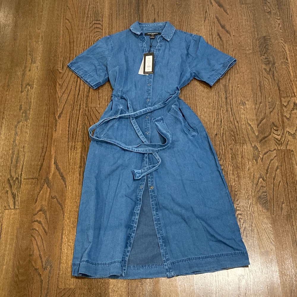 French Connection Indigo Denim Dress
